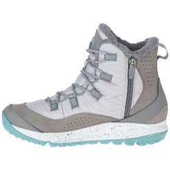 Merrell Antora Sneaker Boot Waterproof Paloma (Women's) -Ecco Shoe Store Paloma 3