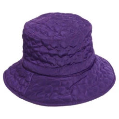 Women's Fleece Rain Hat -Ecco Shoe Store Purp