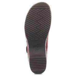 Dansko Beatrice Mary Jane Red Leather (Women's) -Ecco Shoe Store Rd 4