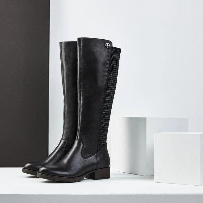 Rieker Z9591 Faith Tall Boot Black (Women's) 8 Rieker Z9591 Faith Tall Boot Black (Women's) - Image 8