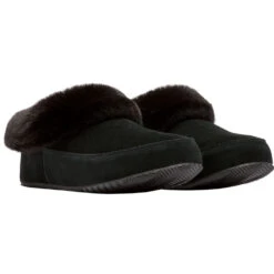 Sorel Coffee Run Slipper Black/Sea Salt (Women's) -Ecco Shoe Store SeaS 3