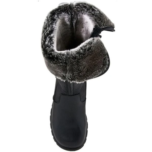 Toe Warmers Shelter Waterproof Boot Black Leather (Women's) 4 Toe Warmers Shelter Waterproof Boot Black Leather (Women's) - Image 4