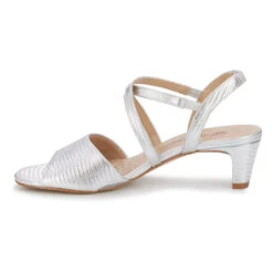 Walking Cradles Liza Heel Silver Lizard Print Leather (Women's) -Ecco Shoe Store Sil 4 3a6a17aa 457f 4720 a848 a40d01de3cf3