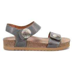 Taos Luckie Sandal Steel (Women's) 5 Taos Luckie Sandal Steel (Women's) -Ecco Shoe Store Stee 3