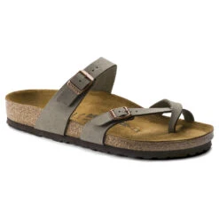 Birkenstock Mayari Soft Footbed Sandal Stone (Women's)