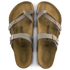 Birkenstock Mayari Soft Footbed Sandal Stone (Women's) -Ecco Shoe Store Sto 3 990b56fc b646 4e0c 8877 4efb72723c5f