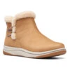 Clarks Breeze Fur Bootie Tan (Women's)
