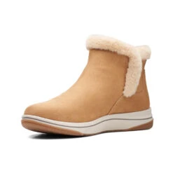 Clarks Breeze Fur Bootie Tan (Women's) 10 Clarks Breeze Fur Bootie Tan (Women's) -Ecco Shoe Store Tan 4 62f8ba40 05dc 4f4a 85d4 f7105f8b3a0d
