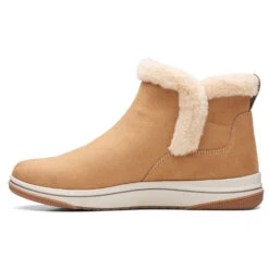 Clarks Breeze Fur Bootie Tan (Women's) 11 Clarks Breeze Fur Bootie Tan (Women's) -Ecco Shoe Store Tan 5 bf4eeab5 74b1 4292 842d 3c9ecafbcb68
