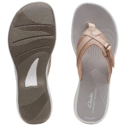 Clarks Breeze Sea Sandal Taupe (Women's) 13 Clarks Breeze Sea Sandal Taupe (Women's) -Ecco Shoe Store Tau 7
