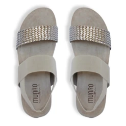 Munro Pisces Gunmetal Sandal (Women's) -Ecco Shoe Store Untitleddesign 1