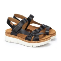Pikolinos Palma Black Sandals (Women's)
