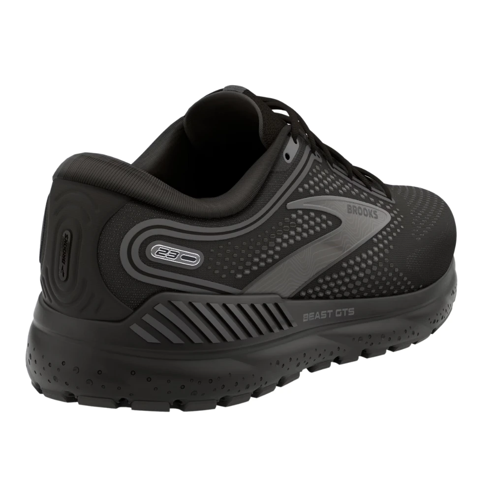 Brooks Beast GTS 23 Black/Ebony/Gunmetal Running Shoe (Men's) 4 Brooks Beast GTS 23 Black/Ebony/Gunmetal Running Shoe (Men's) - Image 4