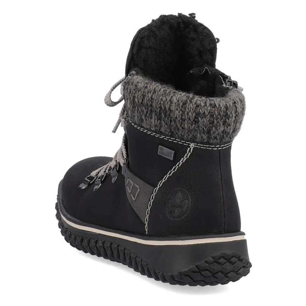 Rieker Z4238 Cordula Black Leather Hiking Boot (Women's) 5 Rieker Z4238 Cordula Black Leather Hiking Boot (Women's) - Image 5