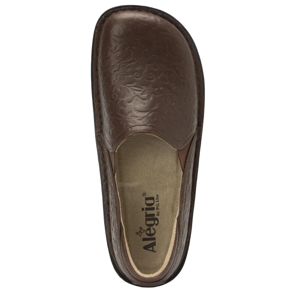 Alegria Debra Cocoa Blooms Slip-On Clog (Women's) 4 Alegria Debra Cocoa Blooms Slip-On Clog (Women's) - Image 4