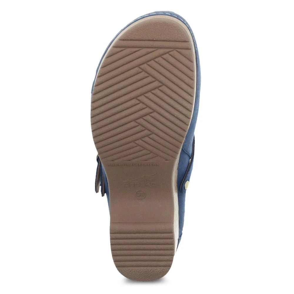 Dansko Berry Navy Leather Clog (Women's) 6 Dansko Berry Navy Leather Clog (Women's) - Image 6
