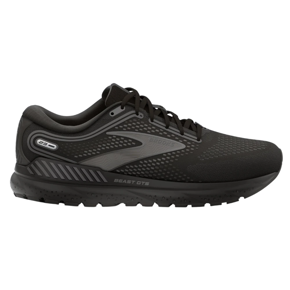 Brooks Beast GTS 23 Black/Ebony/Gunmetal Running Shoe (Men's) 2 Brooks Beast GTS 23 Black/Ebony/Gunmetal Running Shoe (Men's) - Image 2