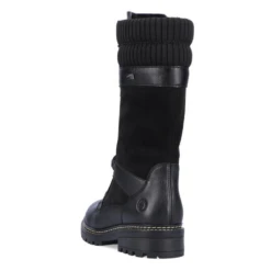 Remonte D0B76 Stefanie 76 Black Leather High Boot (Women's) -Ecco Shoe Store Untitleddesign 3 50c0c92d e1c2 4c48 9435 2aba10609ccc