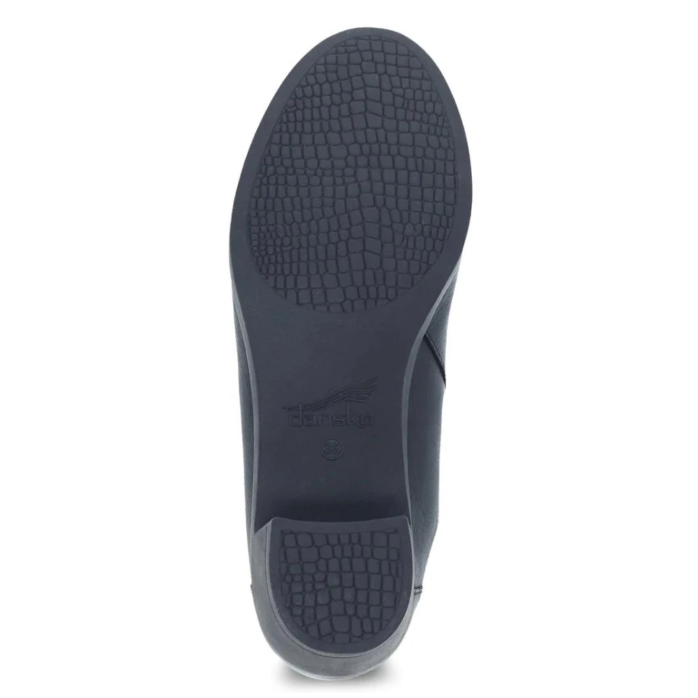 Dansko Carrie Black Burnished Nubuck Clogs (Women's) 4 Dansko Carrie Black Burnished Nubuck Clogs (Women's) - Image 4