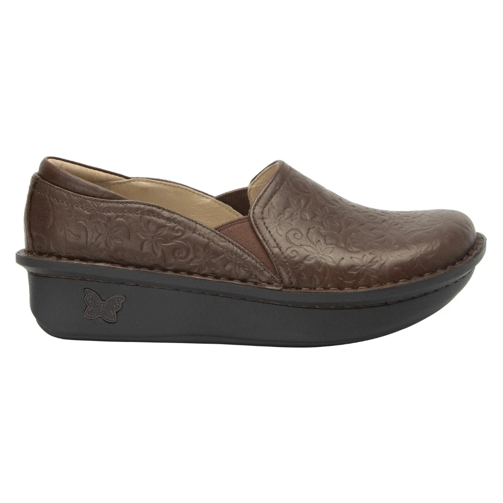 Alegria Debra Cocoa Blooms Slip-On Clog (Women's) 2 Alegria Debra Cocoa Blooms Slip-On Clog (Women's) - Image 2