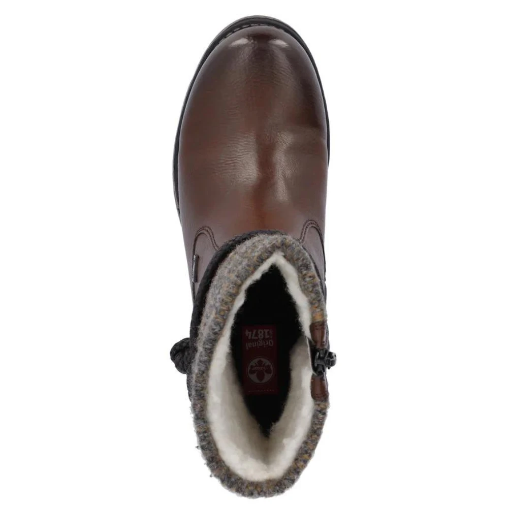 Rieker 79688 Fee Brown/Graphit Boot (Women's) 6 Rieker 79688 Fee Brown/Graphit Boot (Women's) - Image 6