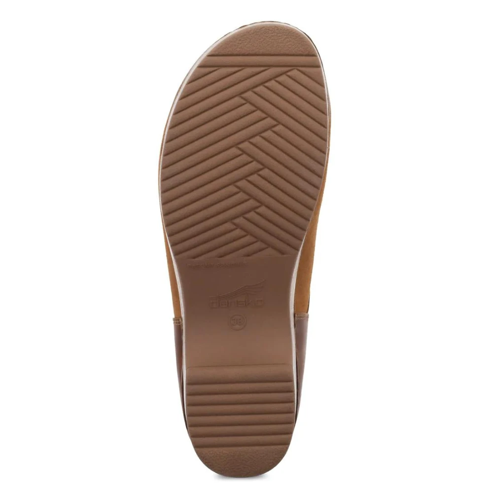 Dansko Brenna Tan Burnished Suede Clog (Women's) 4 Dansko Brenna Tan Burnished Suede Clog (Women's) - Image 4