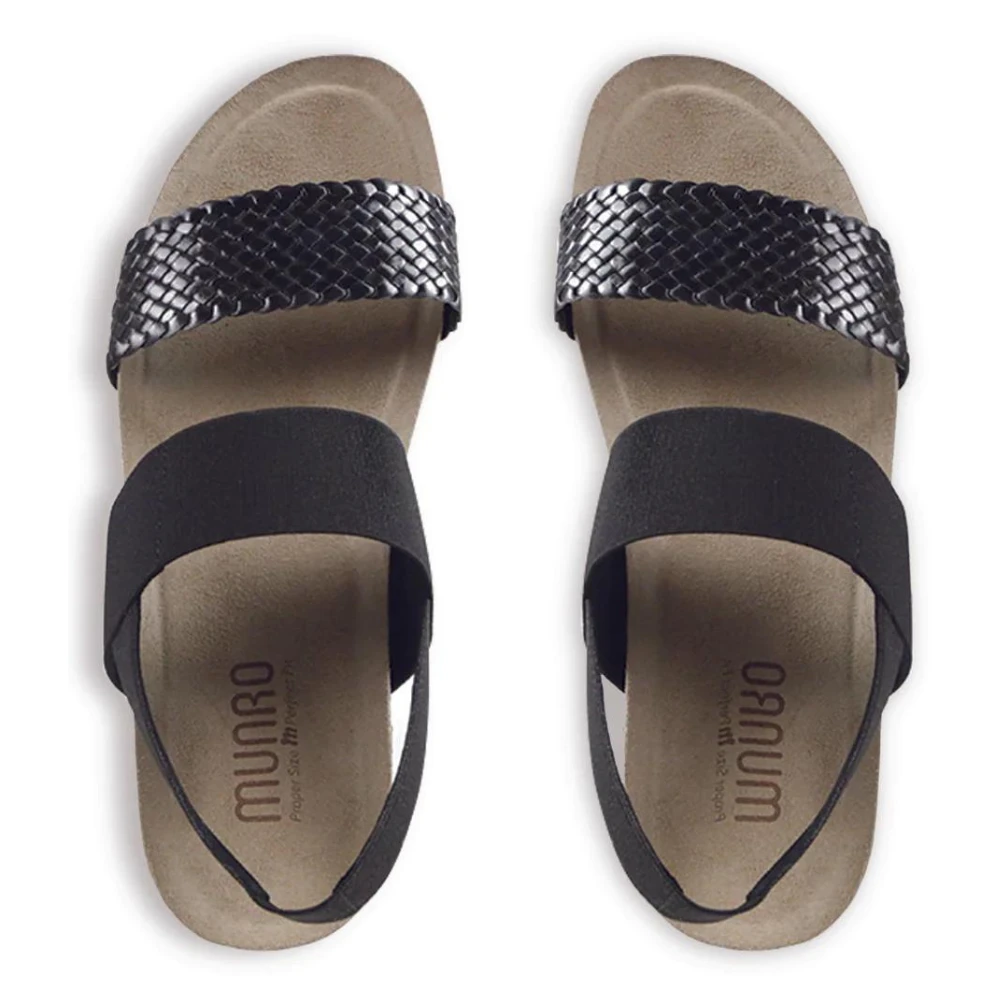 Munro Pisces Black Sandal (Women's) 4 Munro Pisces Black Sandal (Women's) - Image 4