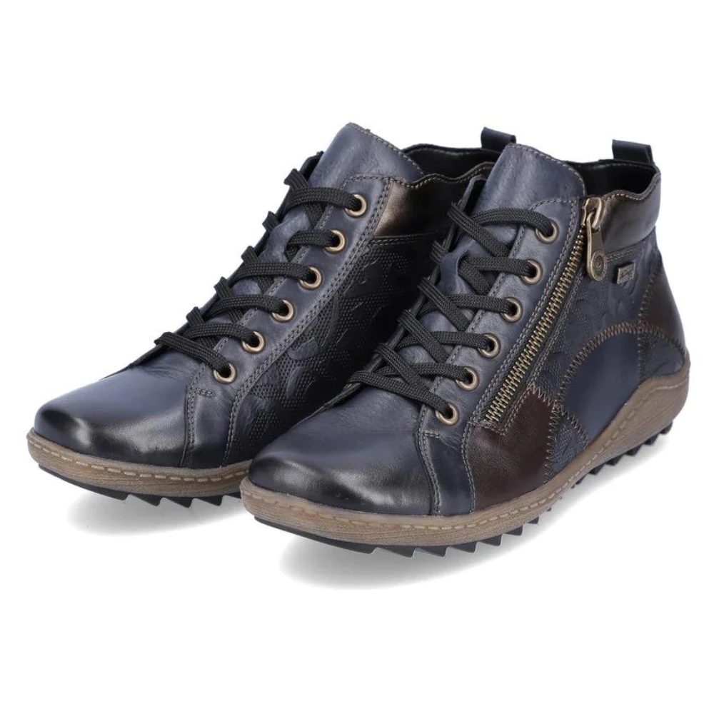 Remonte R1467 Liv Lake Leather Sneaker (Women's) 1 Remonte R1467 Liv Lake Leather Sneaker (Women's)