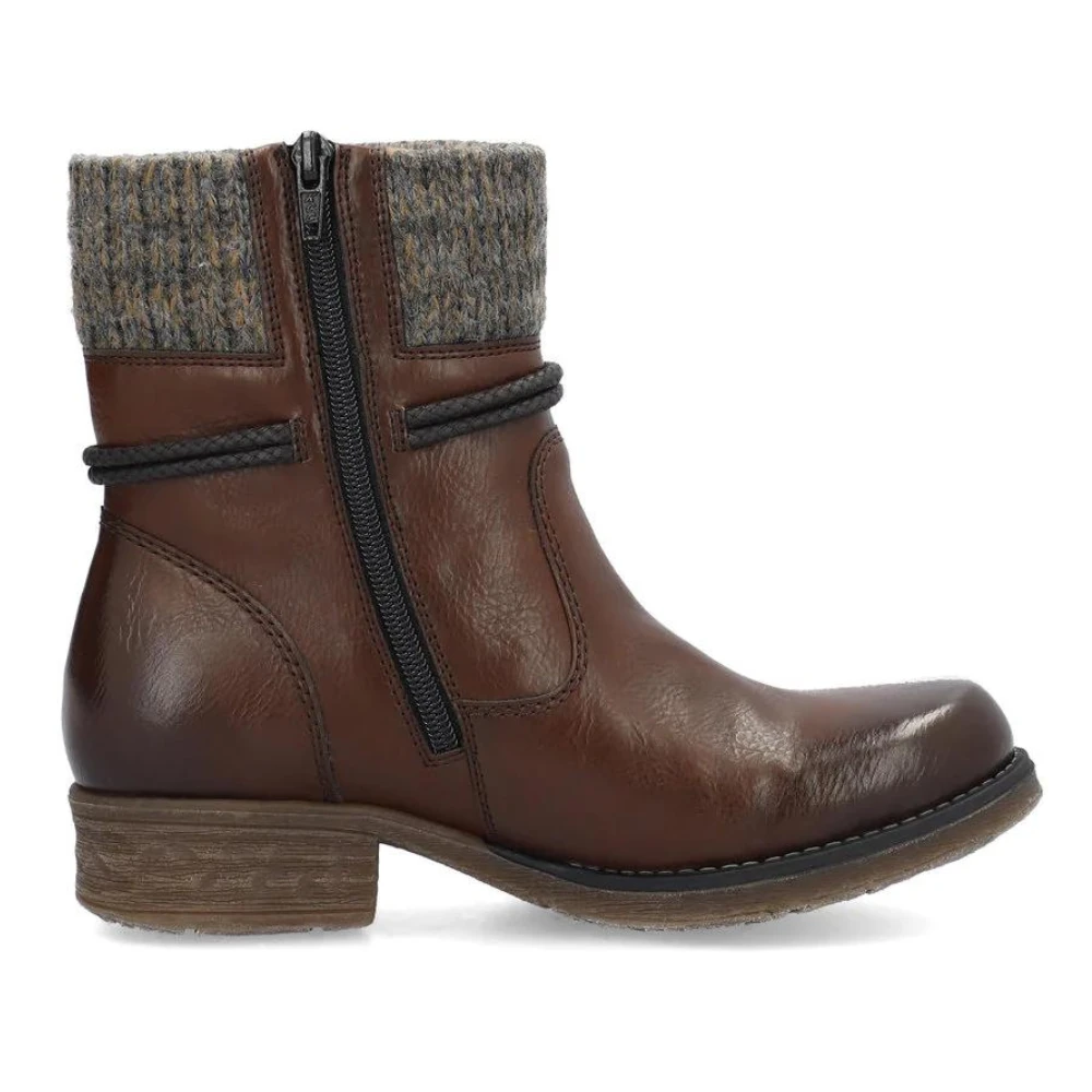 Rieker 79688 Fee Brown/Graphit Boot (Women's) 2 Rieker 79688 Fee Brown/Graphit Boot (Women's) - Image 2