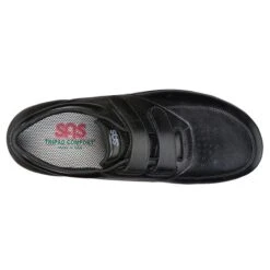 SAS VTO Black Leather (Men's) -Ecco Shoe Store VTO3