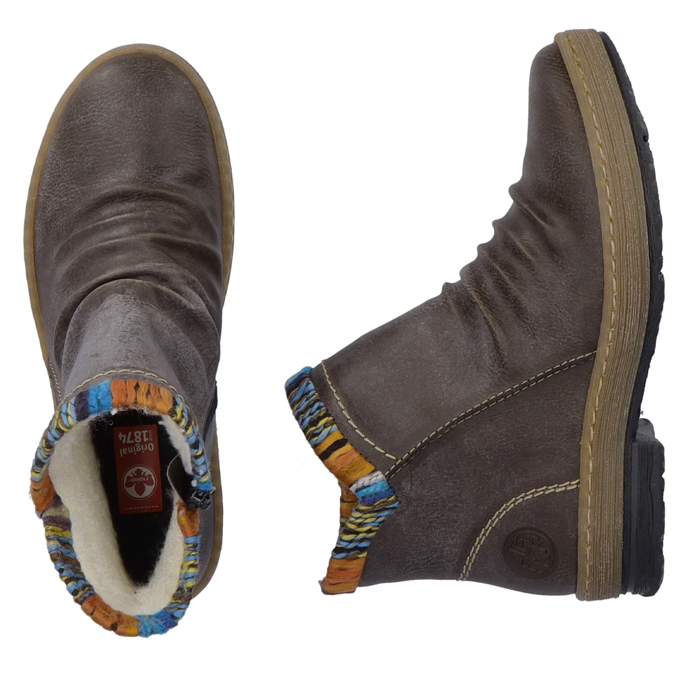 Rieker Z6755 Felicitas Basalt Ankle Boot (Women's) 9 Rieker Z6755 Felicitas Basalt Ankle Boot (Women's) - Image 9