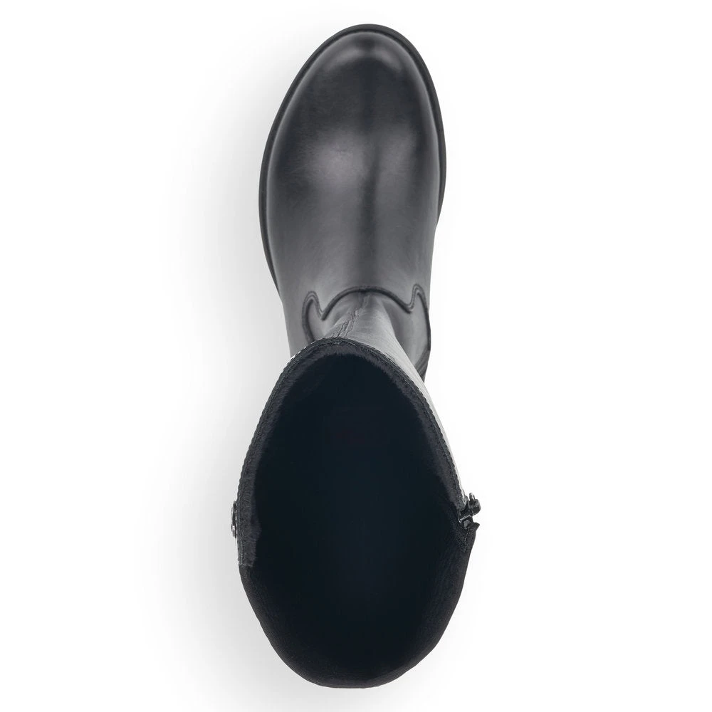 Rieker Z9591 Faith Tall Boot Black (Women's) 5 Rieker Z9591 Faith Tall Boot Black (Women's) - Image 5