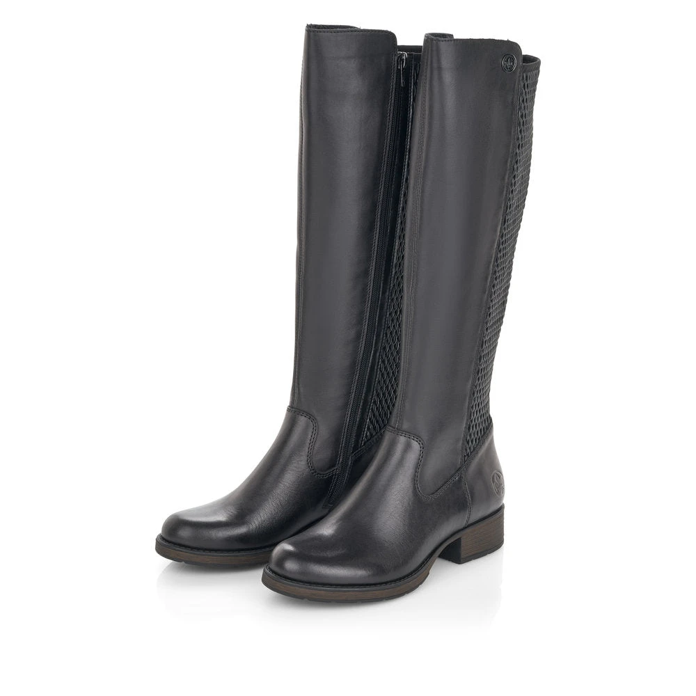 Rieker Z9591 Faith Tall Boot Black (Women's) 7 Rieker Z9591 Faith Tall Boot Black (Women's) - Image 7