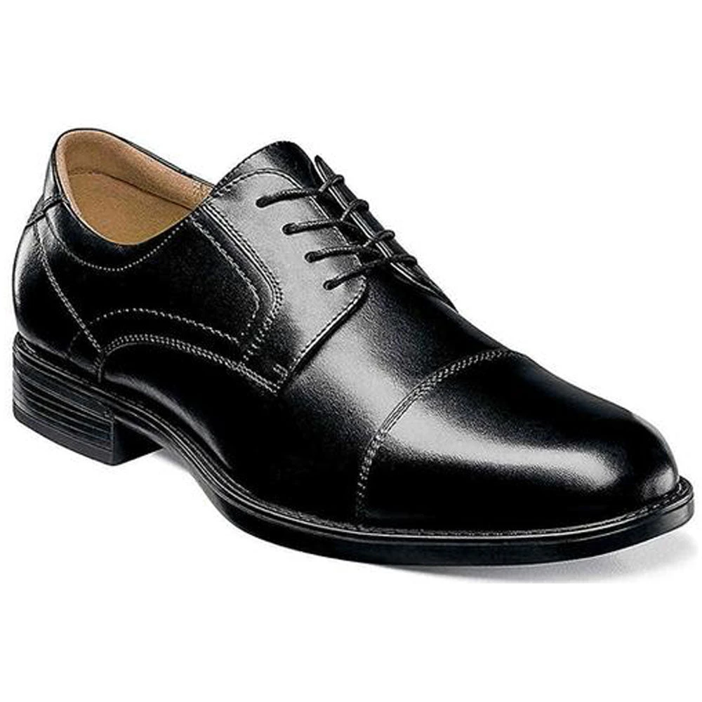 Florsheim Midtown Cap Toe Oxford Black Smooth Leather (Men's) 1 Florsheim Midtown Cap Toe Oxford Black Smooth Leather (Men's)
