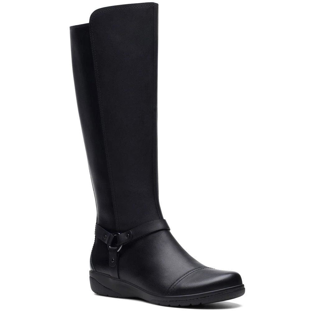 Clarks Cheyn Lindie Boot Black Leather (Women's) 1 Clarks Cheyn Lindie Boot Black Leather (Women's)