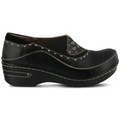 Spring Step Burbank Black Leather (Women's) -Ecco Shoe Store black 3 2ce2a3b2 1199 4d59 acb8 067bf1a32f80