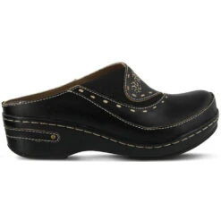 L'Artiste By Spring Step Chino Clog Black Leather (Women's) 7 L'Artiste By Spring Step Chino Clog Black Leather (Women's) -Ecco Shoe Store black 3 67226bf1 de10 491a 88f4 0228cc7ed45e