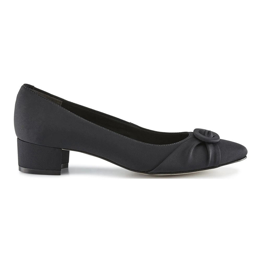 Walking Cradles Harmony Black Micro Heel (Women's) 3 Walking Cradles Harmony Black Micro Heel (Women's) - Image 3