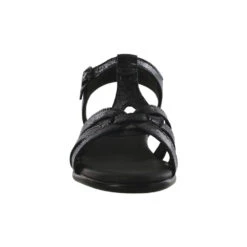 SAS Aurora Sandal Carbon Black Leather (Women's) 10 SAS Aurora Sandal Carbon Black Leather (Women's) -Ecco Shoe Store black 4 820278b5 5751 4bdf a7bc d87a0aaa0c46