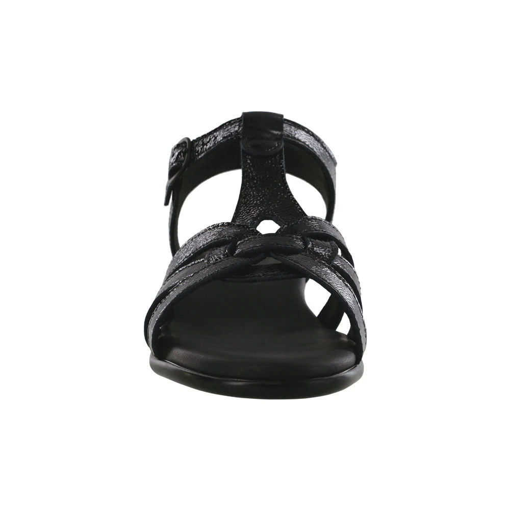 SAS Aurora Sandal Carbon Black Leather (Women's) 4 SAS Aurora Sandal Carbon Black Leather (Women's) - Image 4