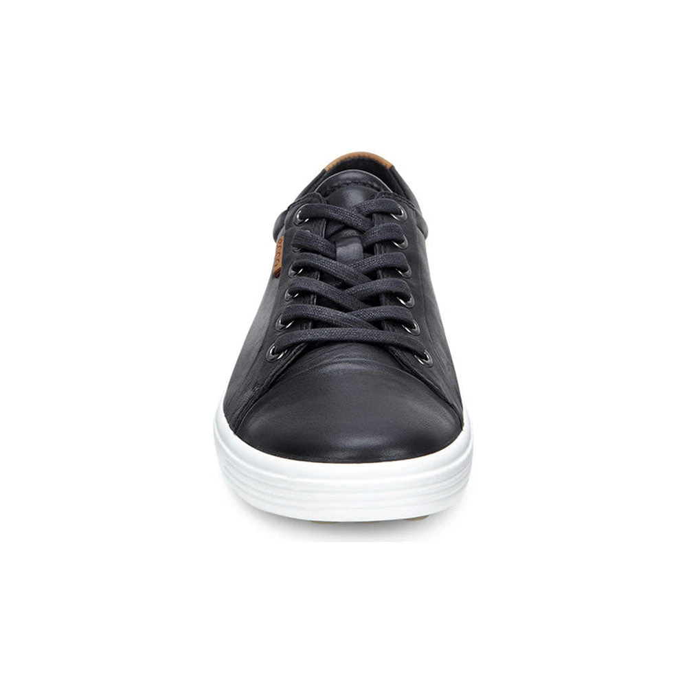 Ecco Soft 7 Black Leather Sneaker (Women's) 4 Ecco Soft 7 Black Leather Sneaker (Women's) - Image 4