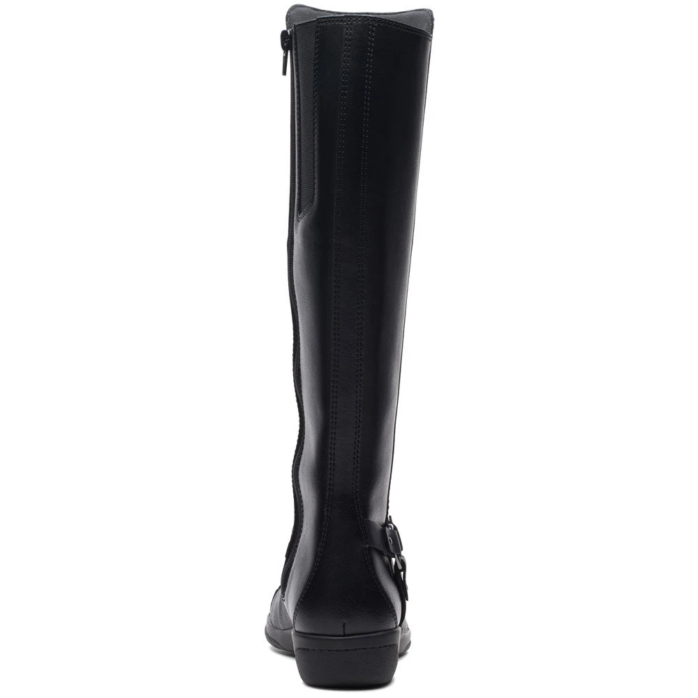 Clarks Cheyn Lindie Boot Black Leather (Women's) 5 Clarks Cheyn Lindie Boot Black Leather (Women's) - Image 5