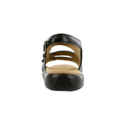 SAS Mystic Sandal Black Leather (Women's) -Ecco Shoe Store black 5 3c6f7e06 7d10 4cc4 98bf c3e1b621ffe4