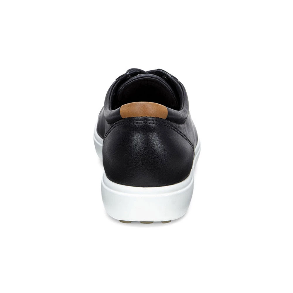 Ecco Soft 7 Black Leather Sneaker (Women's) 5 Ecco Soft 7 Black Leather Sneaker (Women's) - Image 5