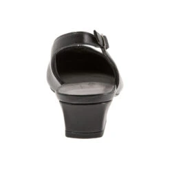 Trotters Dea Heel Black Leather/Patent Combi (Women's) -Ecco Shoe Store black 5 943e0de9 1f4d 4d1a 83d0 54d45e7c6745