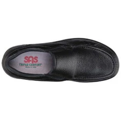 SAS Side Gore Loafer Black Leather (Men's) -Ecco Shoe Store black 6 3caa5b63 7a1e 4807 acea ee9d0fd0d885