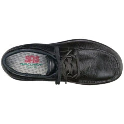 SAS Bout Time Black Leather (Men's) -Ecco Shoe Store black 6 929b0f40 2672 4005 85ee f7ffa7f12eed