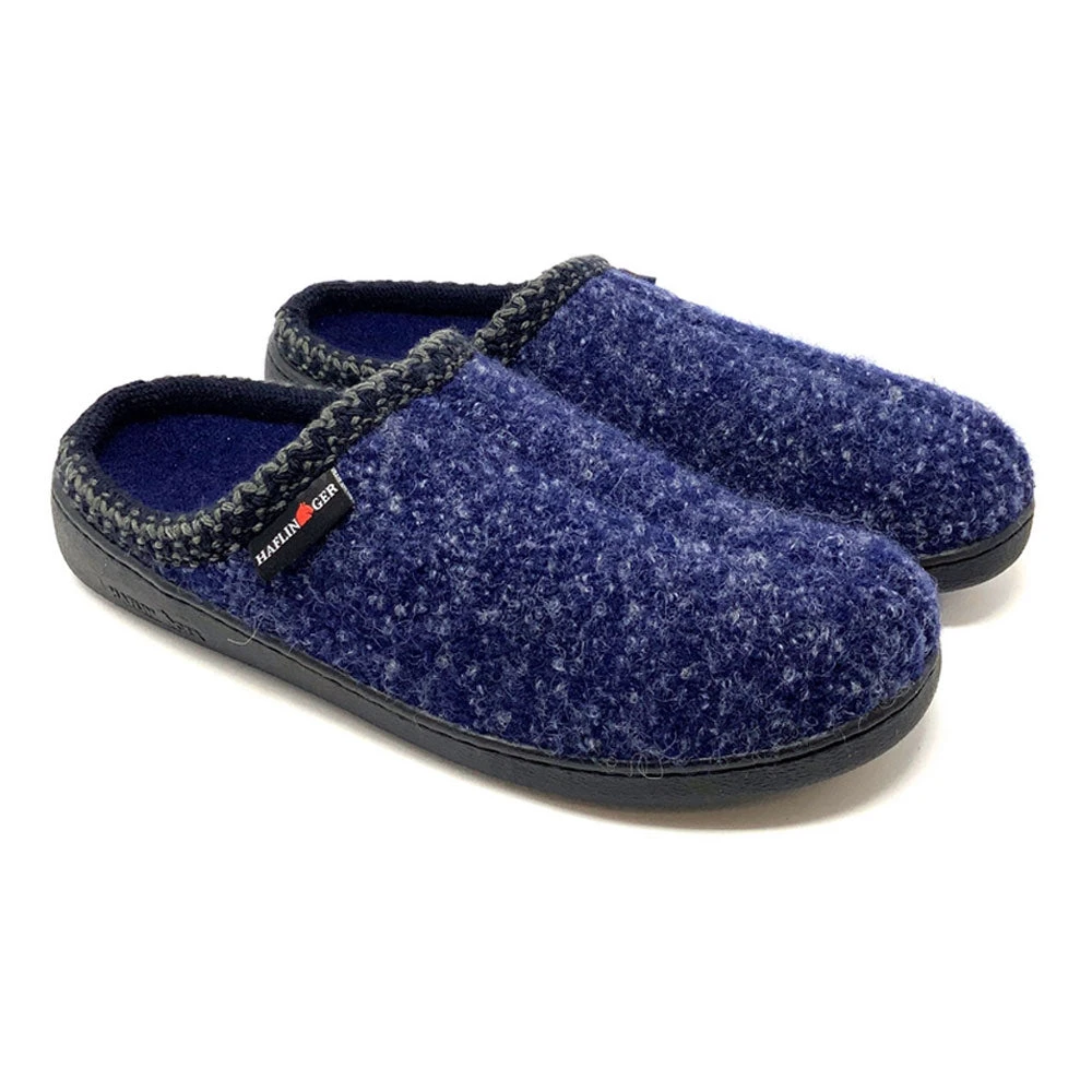 Haflinger AT Slipper Navy (Women's & Men's) 1 Haflinger AT Slipper Navy (Women's & Men's)