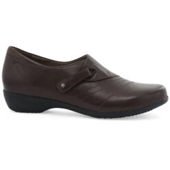 Dansko Franny Slip-On Chocolate Burnished Calf (Women's) -Ecco Shoe Store brown 3 2f277321 2daf 4bd2 850b 135c07c9899e