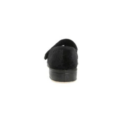 Foamtreads Jewel Slipper Black Velour (Women's) -Ecco Shoe Store jewel black 4